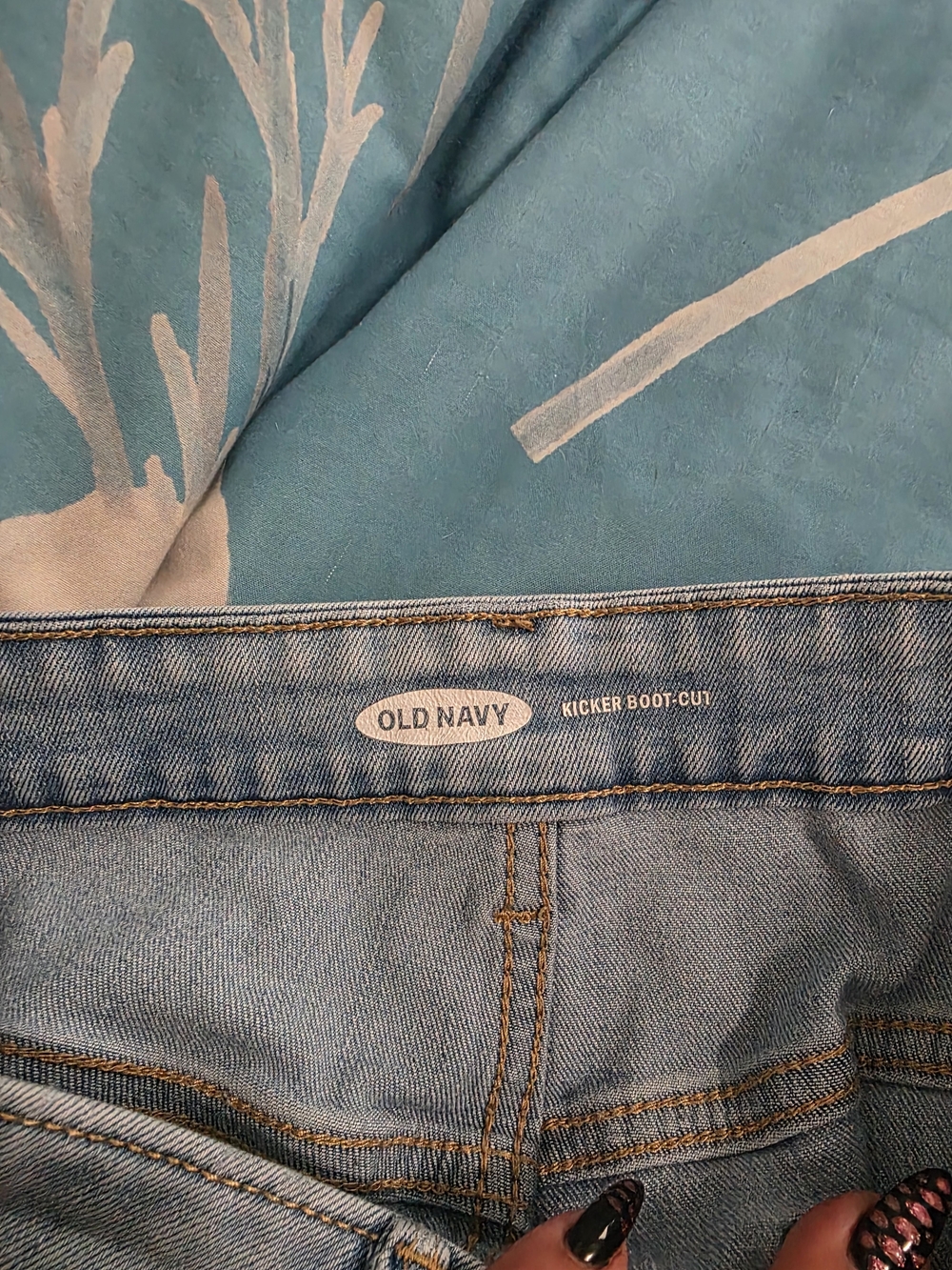 Old Navy Light Blue Bootcut Women's Jeans Bundle - Picture 3 of 11